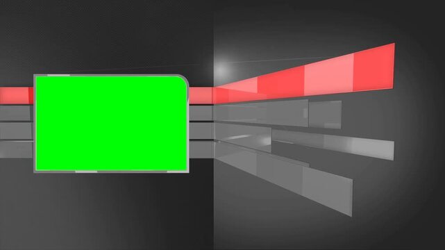 High-Tech Glass Stripes Global Promo Featuring Chroma Key Opening and Animated Broadcast Frames