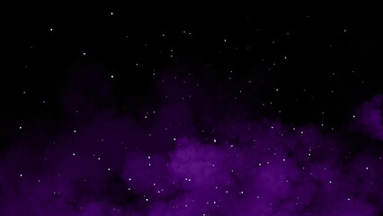Fototapeta premium Perfect purple fire particles embers on background . Smoke fog misty texture overlays