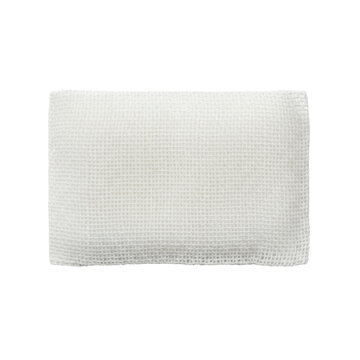 A white medical gauze pad on transparent background