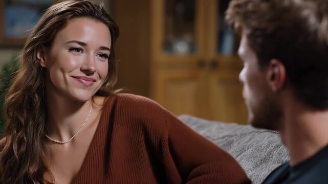 All the feels in a heartfelt apology scene, body language tense yet hopeful, emotional vulnerability at the center