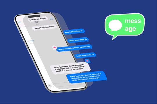  iMessages messaging interface concept with chats, group messages, voice and video calls, status updates, and seamless real time communication experience