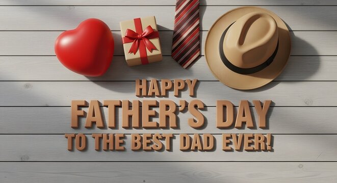 Happy father's day to the best dad ever celebrating fathers with love and gratitude