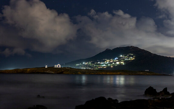 Greece night