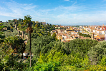 Fototapeta premium Florence cityscape seen from Michelangelo hill, Italy
