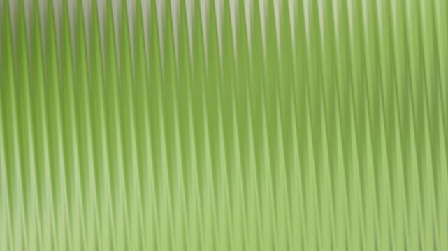 Sage Green Fluted Metallic Panel Texture Background