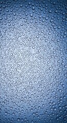 Obraz premium Macro view of numerous translucent water droplets forming a captivating and complex texture, showcasing natural purity and freshness, droplet, moisture, captivating