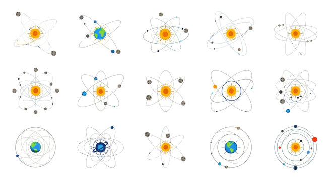 Various Atomic Structures and Models.