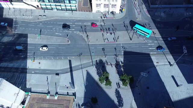 Liverpool town, albert dock views from above