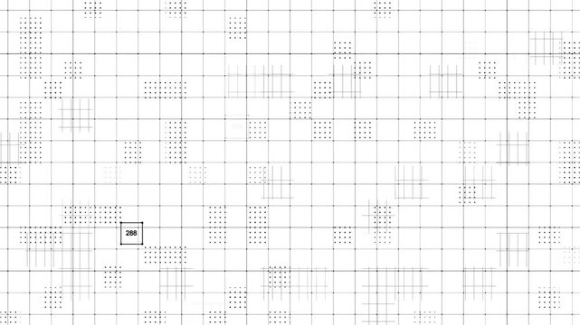Graph paper, grid background, engineering blueprint, technical drawing