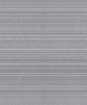 Seamless sophisticated charcoal grey fabric texture with fine horizontal slub patterns and technical glitch fiber details for background