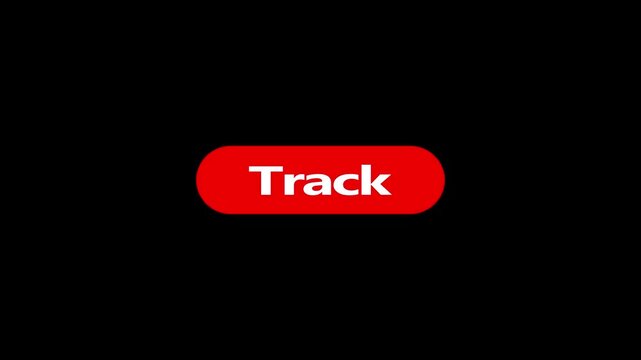 Computer cursor clicking red track icon