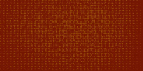 Obraz premium Dark Orange vector cover with spots. Blurred bubbles on abstract background with colorful gradient. Template for your brand book.