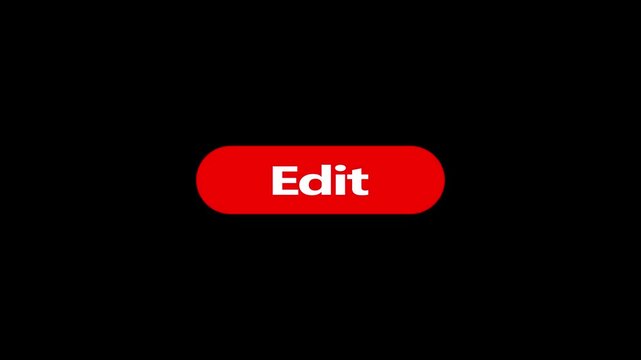 Mouse pointer clicking edit button motion