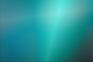 Obraz premium Cool teal blue gradient abstract background featuring a gentle light beam, ideal for tech designs, business presentations, web headers, and sleek modern branding.