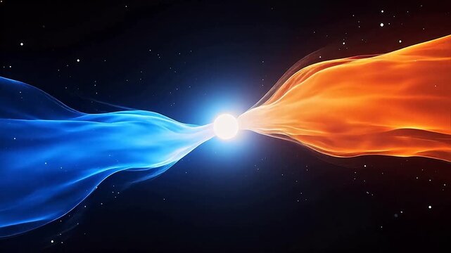 Abstract space energy flow