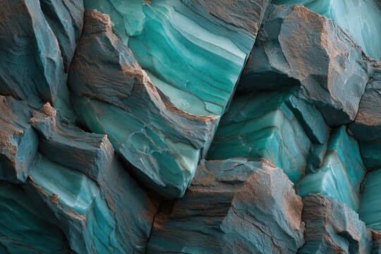 Layer folded dusk te compressed ocean rock matte textured architectural closed background
