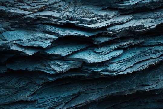 Layer folded dusk te compressed ocean rock matte textured architectural closed background
