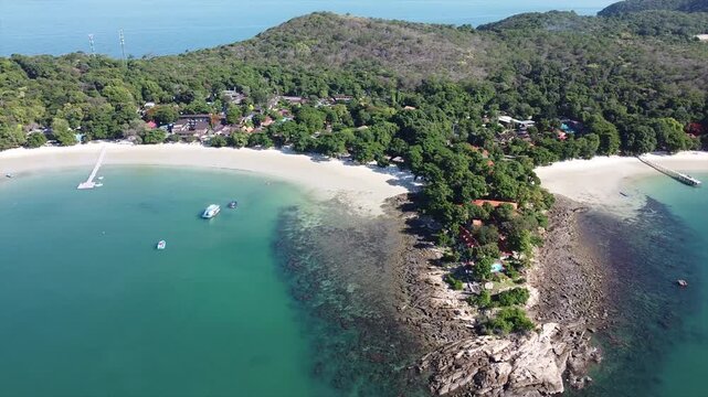 タイのサメット島をドローンで空撮　เกาะเสม็ด　Koh Samet, Thailand　Drone Shooting