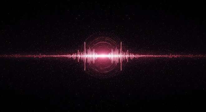 Abstract background illustrating subtle quantum vibration within a deep spatial void or energy field, suggesting unseen potential and universal laws ,metaphysical ,cosmic ,field