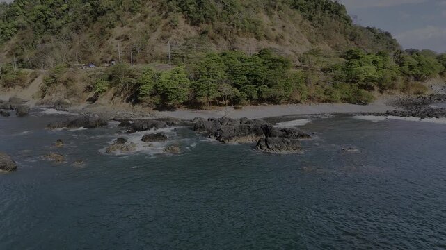 Drone, Jaco Beach, Costa Rica, Mountains, Coastline & rocks