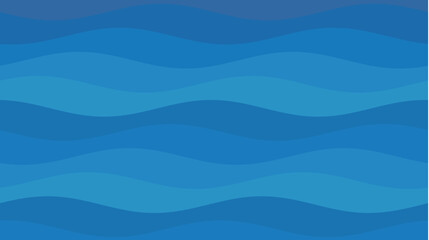 Fototapeta premium Blue Wave Abstract Pattern Graphic Background Design
