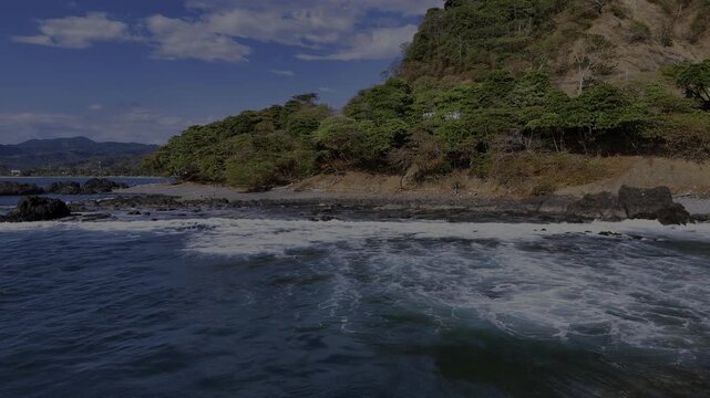 Drone, Jaco Beach, Costa Rica, Mountains, Coastline & rocks