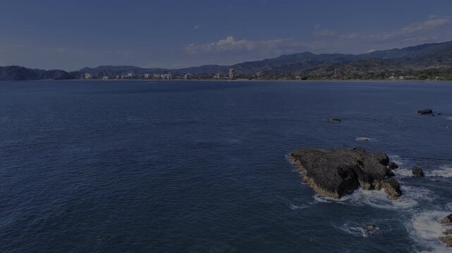 Drone, Jaco Beach, Costa Rica, Mountains, Coastline & rocks