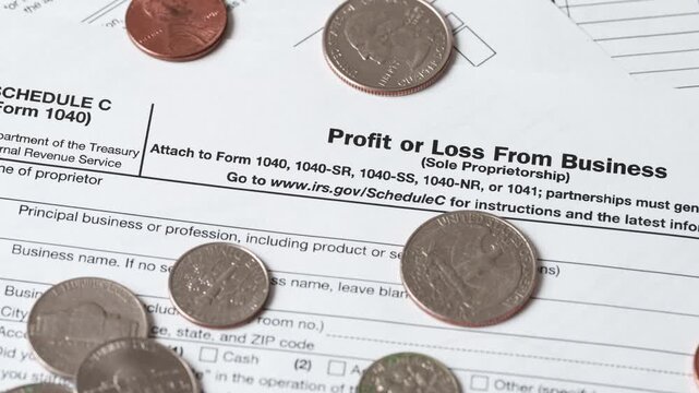 Schedule C Profit Loss Business Tax Form 1040