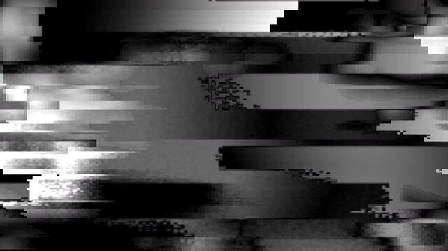 transition matter Glitchy distorted screen