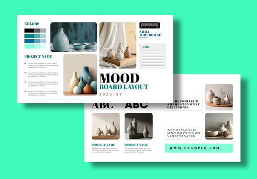 Creative Brand Moodboard Presentation Template