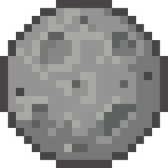 Obraz premium Pixel space universe