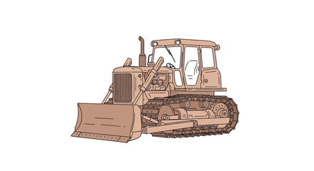 Bulldozer Construction Equipment Heavy Machinery. © Berry