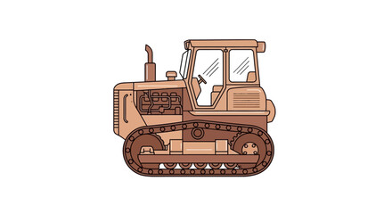 Bulldozer Construction Equipment Heavy Machinery. © Berry