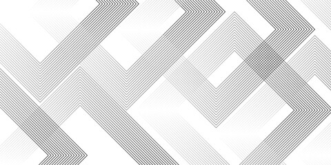 Obraz premium Geometric diagonal oblique vector curve gradient black and white graphic stripe line. Repeated fine diagonal lines Thin slash line stripes diagonal vector elegant background