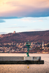 Fototapeta premium port of trieste, italy