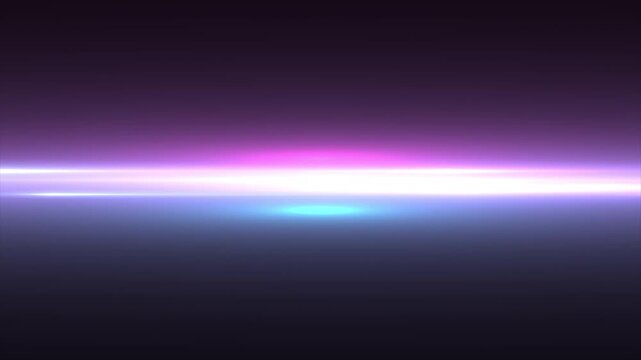 Slideshow Elegant Glowing light streak across dark space
