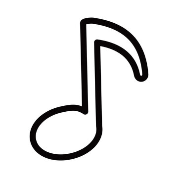 シンプルな八分音符