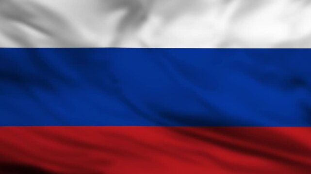 Flag of russia in white, blue, and red bands, ideal for patriotic designs, educational materials, or cultural presentations. Perfect for russiathemed projects.