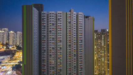 Hong Chi Court Residential Towers Overlook Vibrant Kowloon Landscape Feb 15 2026 © solution