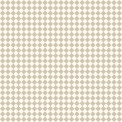 Fototapeta premium Seamless beige and ivory geometric diamond grid pattern. Modern tiling background for wallpaper, packaging, textile, branding, and web design.