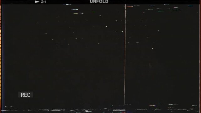 Slideshow Elegant Black screen with REC text