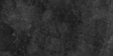 Fototapeta premium Dark black old wall paper grunge background. black blackboard and chalkboard texture. Dark black concrete wall texture element vintage grunge charcoal paint rough, distress backdrop background.