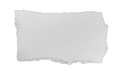 Obraz premium Wide torn paper strip isolated on transparent background PNG.