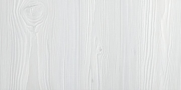 White wood texture. Vertical grain visible. Subtle knots present. Clean, simple background. Ideal for design projects.