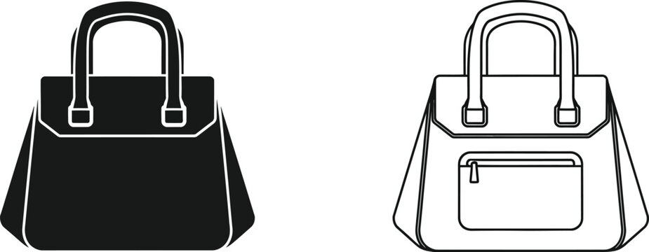 Handbag design illustration Vector