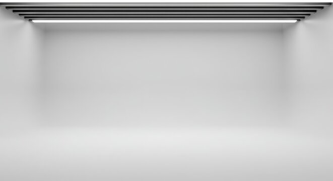 Seamless white cyclorama background extending smoothly into the distance, perfect for high-key isolation and product display, design, pure, rendering