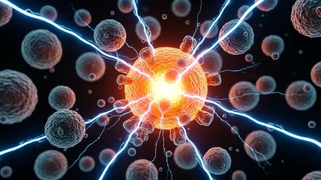 Cellular Immune Response Illustration