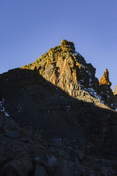 Mt Kenya in the morning