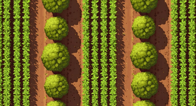 Field Crops Orderly Rows
