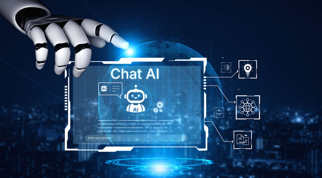 Futuristic AI assistant with autonomous agent capabilities, AI natural language understanding, and seamless business workflow AI integration. AI for modern productivity and tech solutions. Corpus